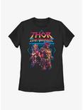 Marvel Thor: Love And Thunder Grunge Thunder Womens T-Shirt, BLACK, hi-res