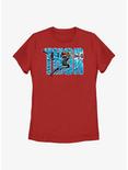 Marvel Thor: Love And Thunder Lightning Letters Womens T-Shirt, RED, hi-res