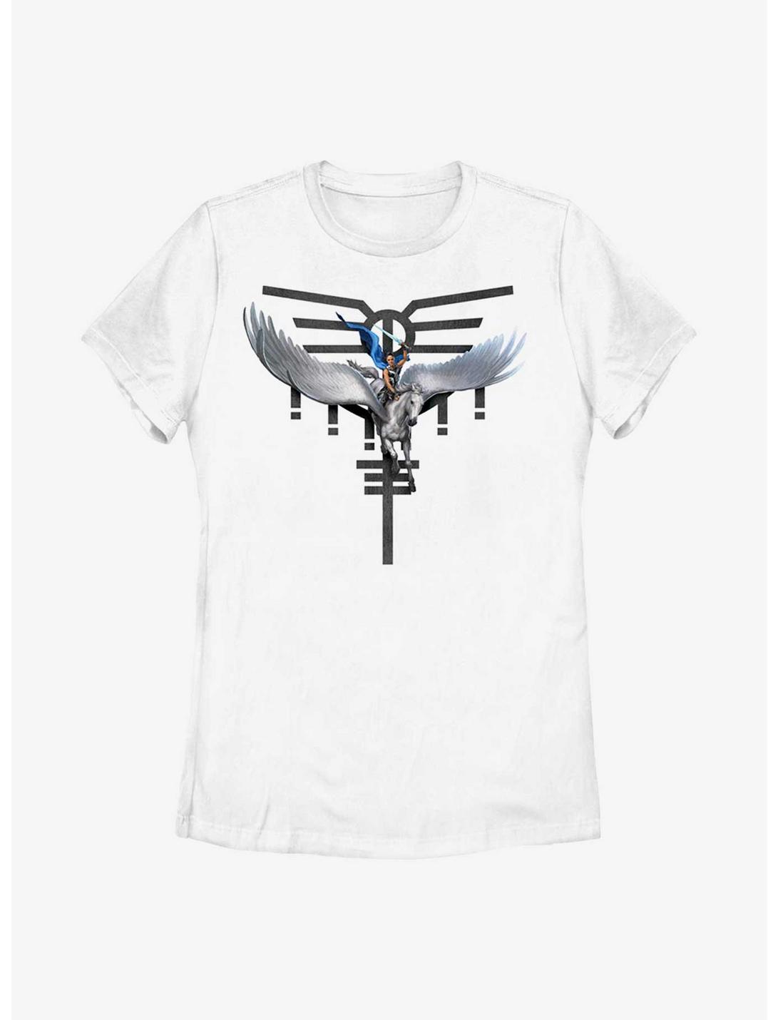 Marvel Thor: Love And Thunder Valkyrie Pegasus Womens T-Shirt, WHITE, hi-res