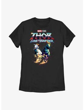 Marvel Thor: Love And Thunder Rainbow Goats Womens T-Shirt, , hi-res