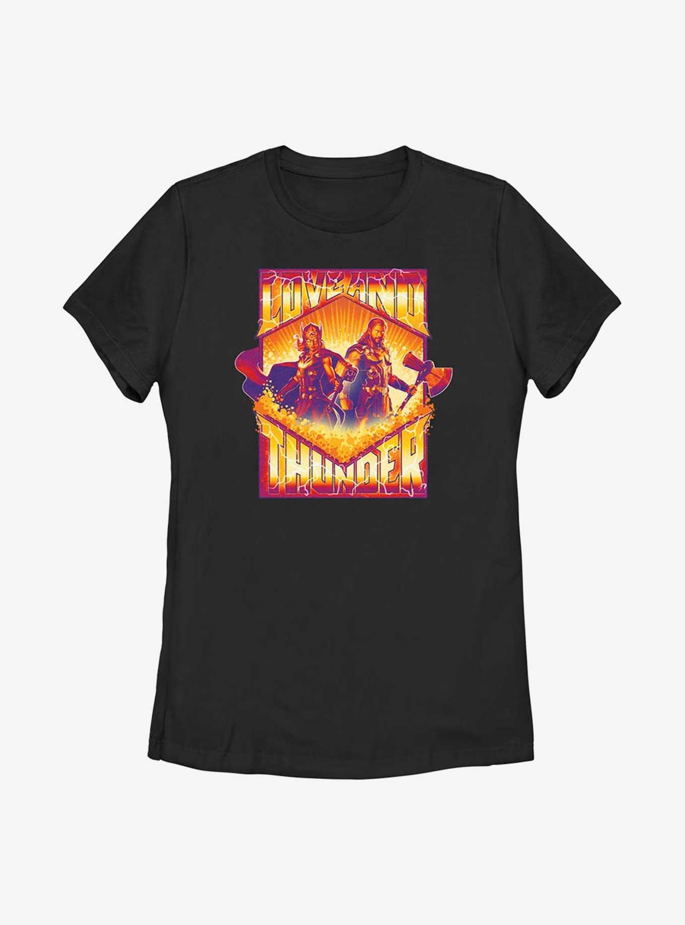 Marvel Thor: Love And Thunder Duo Badge Womens T-Shirt, , hi-res