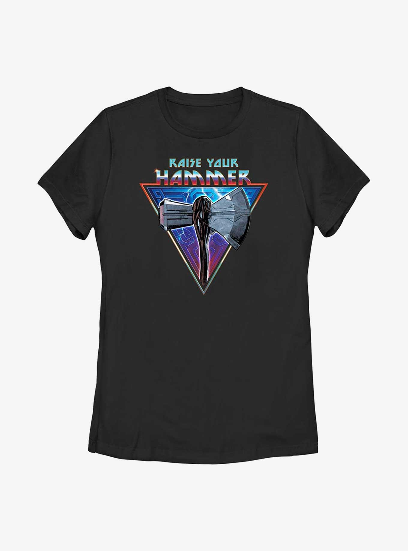 Marvel Thor: Love And Thunder Raise Your Hammer Womens T-Shirt, , hi-res