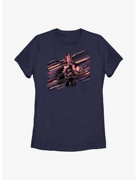 Marvel Thor: Love And Thunder Stripes Mighty Thor Womens T-Shirt, , hi-res