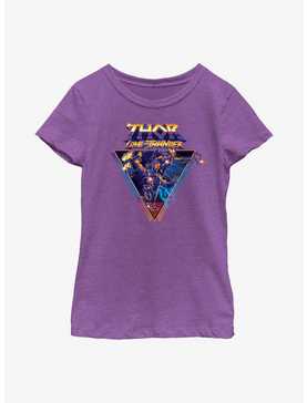 Marvel Thor: Love And Thunder Badge Youth Girls T-Shirt, , hi-res