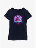 Marvel Thor: Love And Thunder Cosmic Badge Youth Girls T-Shirt, PURPLE BERRY, hi-res