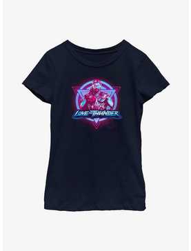 Marvel Thor: Love And Thunder Cosmic Badge Youth Girls T-Shirt, , hi-res
