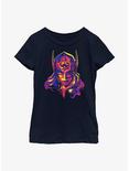 Marvel Thor: Love And Thunder Mighty Thor Youth Girls T-Shirt, NAVY, hi-res