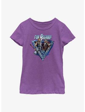 Marvel Thor: Love And Thunder For Asgard Youth Girls T-Shirt, , hi-res