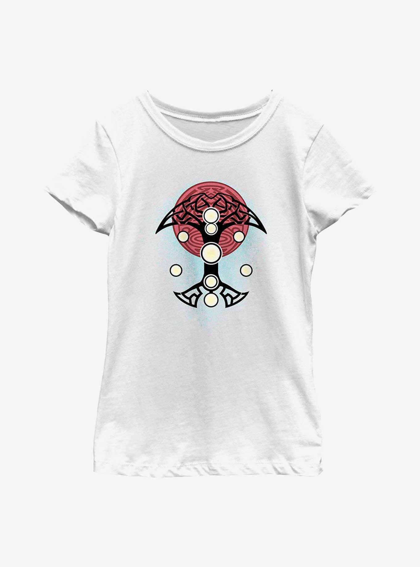 Marvel Thor: Love And Thunder Blue Splatter Youth Girls T-Shirt, , hi-res