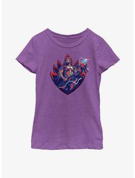 Marvel Thor: Love And Thunder Guardian Thor Badge Youth Girls T-Shirt, , hi-res