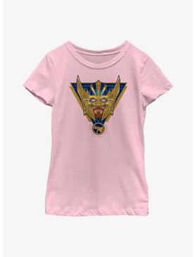 Marvel Thor: Love And Thunder Electric Triangle Badge Youth Girls T-Shirt, , hi-res
