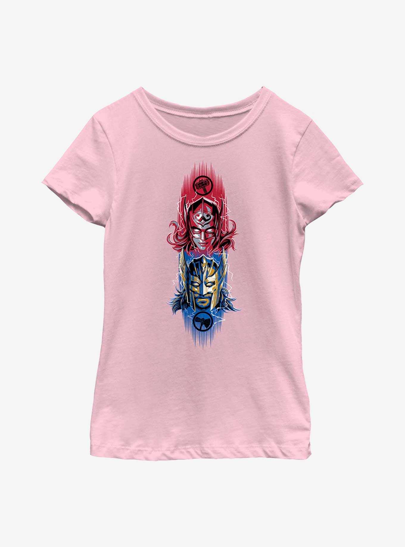 Marvel Thor: Love And Thunder Mighty Duo Youth Girls T-Shirt, , hi-res