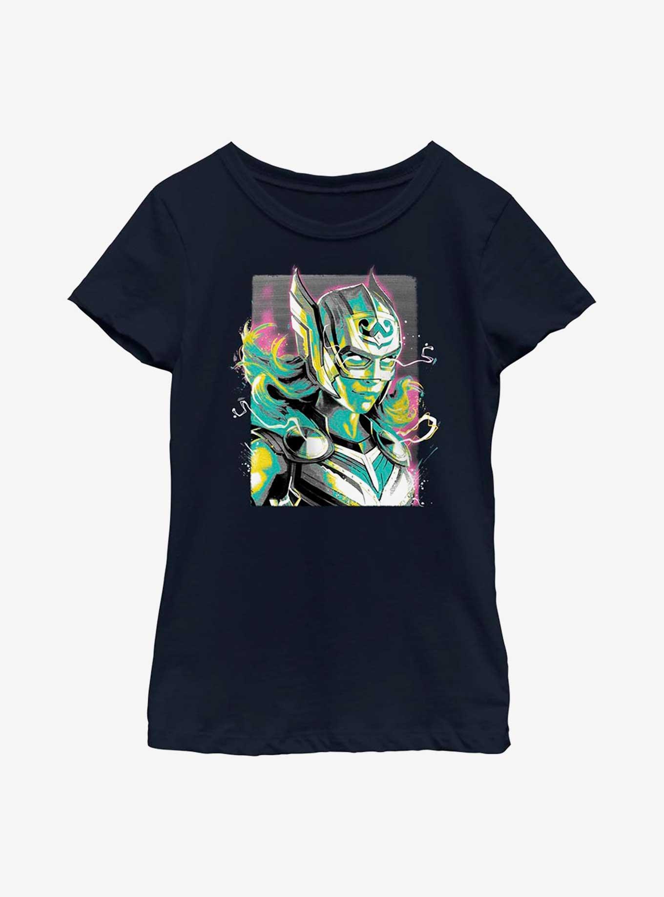 Marvel Thor: Love And Thunder Female Thor Pastel Youth Girls T-Shirt, , hi-res