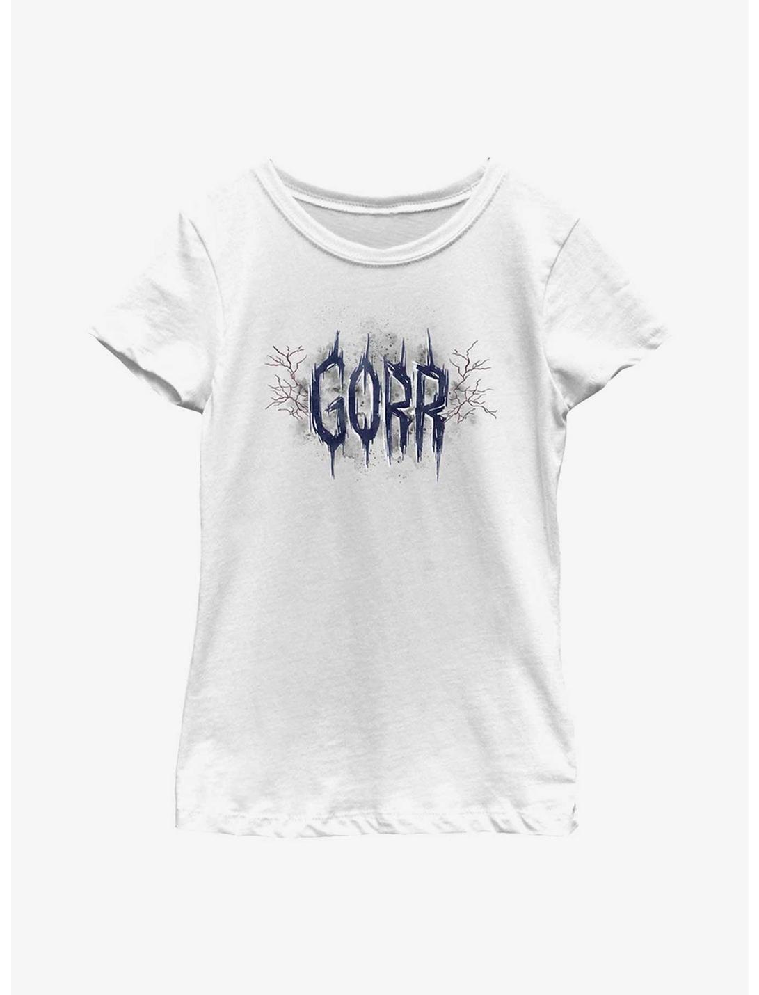 Marvel Thor: Love And Thunder Gorr Graphic Youth Girls T-Shirt, WHITE, hi-res