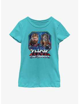 Marvel Thor: Love And Thunder Portraits Boxup Youth Girls T-Shirt, , hi-res