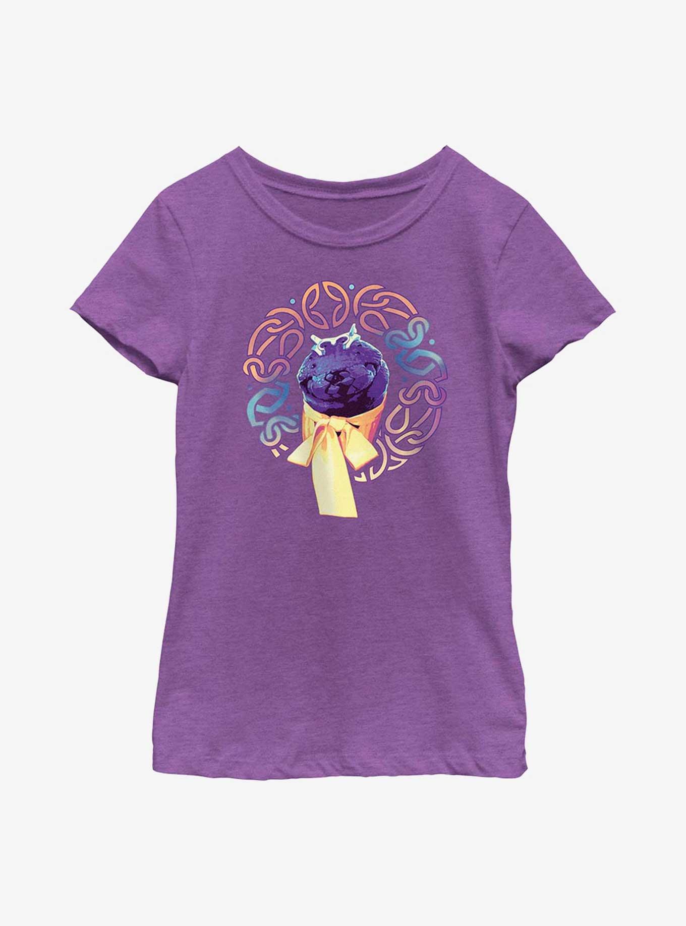 Marvel Thor: Love And Thunder Monster Circle Badge Youth Girls T-Shirt, , hi-res