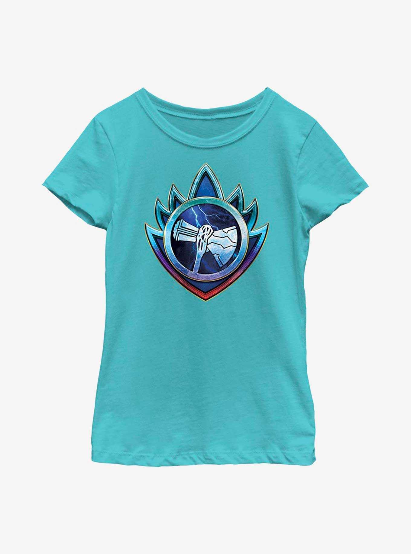 Marvel Thor: Love And Thunder Silver Stormbreaker Youth Girls T-Shirt, , hi-res