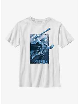 Marvel Thor: Love And Thunder Axe Leap Hero Youth T-Shirt, , hi-res