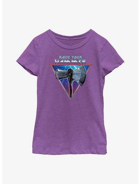 Marvel Thor: Love And Thunder Raise Your Hammer Youth Girls T-Shirt, , hi-res