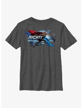 Marvel Thor: Love And Thunder Dashing Mighty Thor Youth T-Shirt, , hi-res