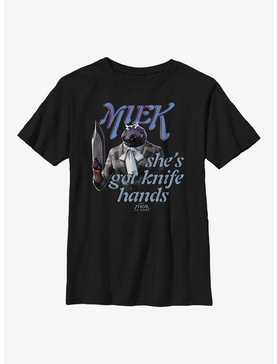 Marvel Thor: Love And Thunder Miek Knife Hands Youth T-Shirt, , hi-res