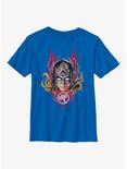 Marvel Thor: Love And Thunder Mighty Thor Helmet Youth T-Shirt, ROYAL, hi-res
