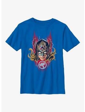 Marvel Thor: Love And Thunder Mighty Thor Helmet Youth T-Shirt, , hi-res