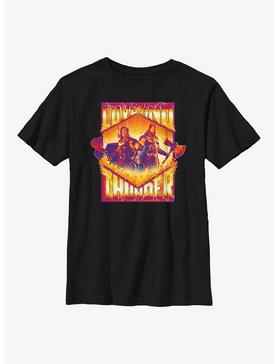 Marvel Thor: Love And Thunder Duo Badge Youth T-Shirt, , hi-res