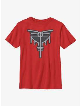 Marvel Thor: Love And Thunder Valkyrie Symbol Youth T-Shirt, , hi-res