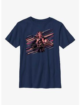 Marvel Thor: Love And Thunder Stripes Mighty Thor Youth T-Shirt, , hi-res