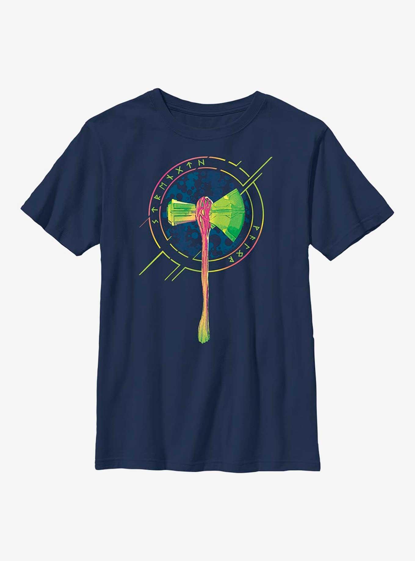 Marvel Thor: Love And Thunder Stormbreaker Badge Youth T-Shirt, , hi-res