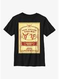 Marvel Thor: Love And Thunder New Asgard Tours Poster Youth T-Shirt, BLACK, hi-res