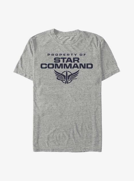 Disney Pixar Lightyear Star Command T-Shirt - GREY | Hot Topic