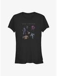 Disney Pixar Lightyear Chart Girls T-Shirt, BLACK, hi-res