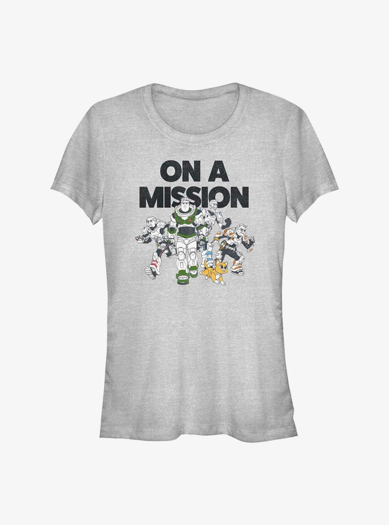 Disney Pixar Lightyear Group Shot Girls T-Shirt, BLACK, hi-res