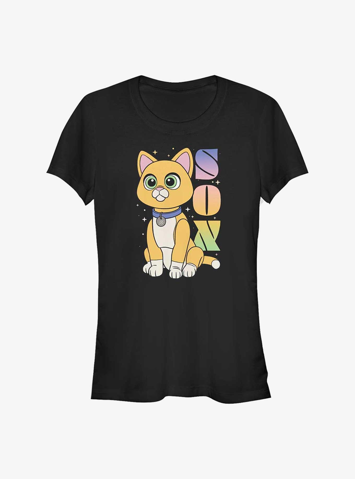 Disney Pixar Lightyear Sox Girls T-Shirt, BLACK, hi-res