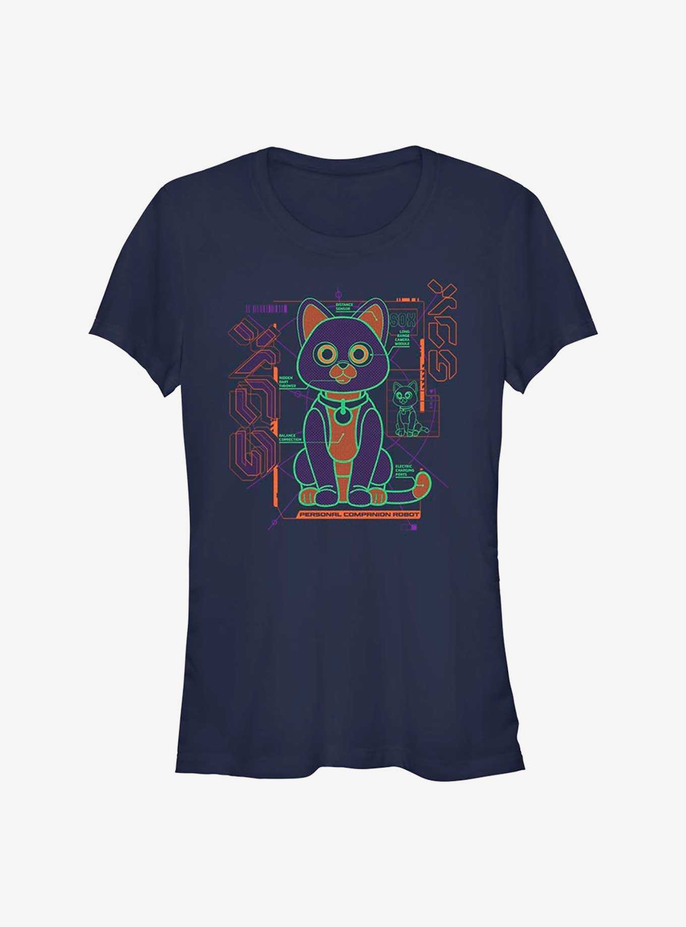 Disney Pixar Lightyear Sox Schematic Girls T-Shirt, , hi-res