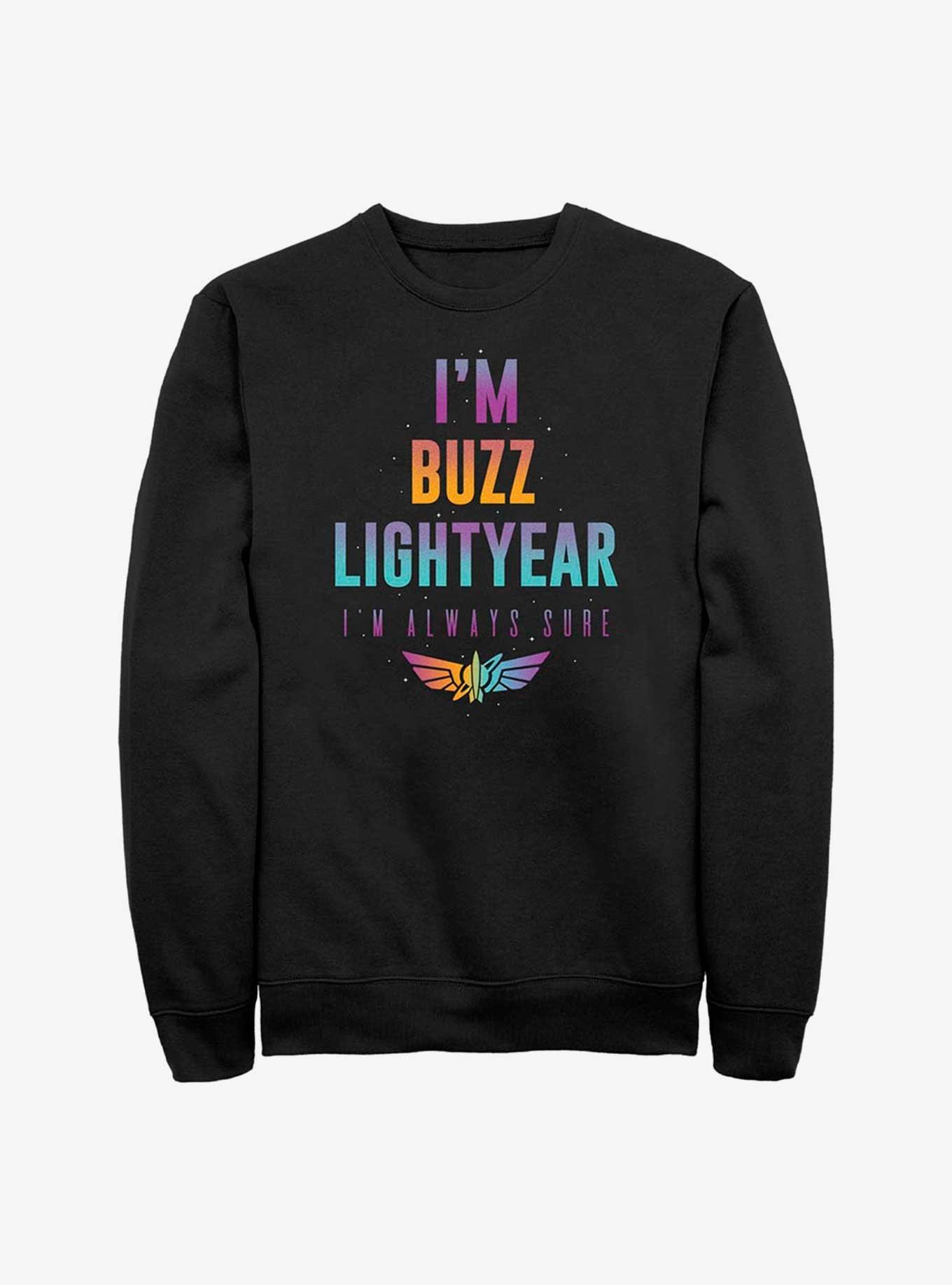 Disney Pixar Lightyear Being Buzz Sweatshirt, BLACK, hi-res