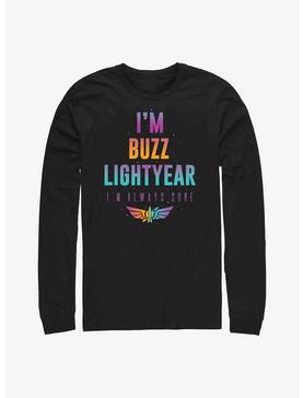Disney Pixar Lightyear Being Buzz Long-Sleeve T-Shirt, , hi-res