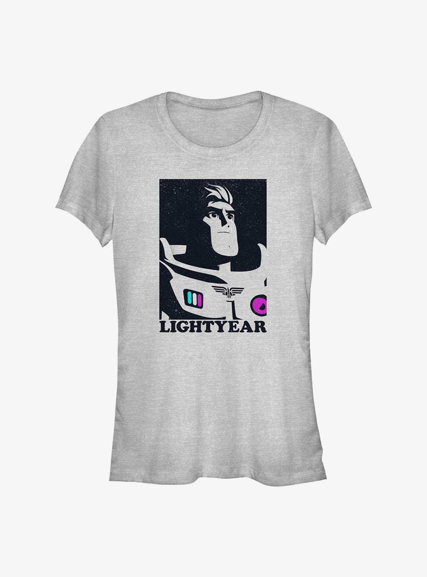 Disney Pixar Lightyear Contrast Girls T-Shirt, ATH HTR, hi-res