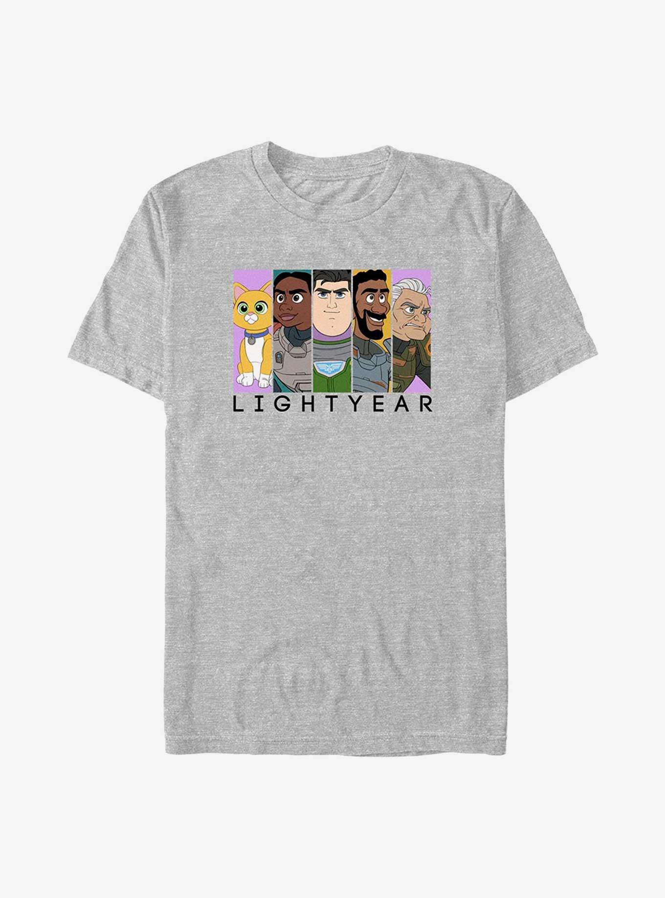 Disney Pixar Lightyear Group Panels T-Shirt, ATH HTR, hi-res