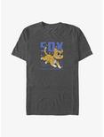 Disney Pixar Lightyear Sox Sketch T-Shirt, CHAR HTR, hi-res