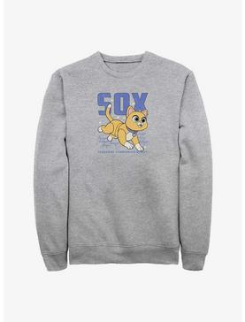 Disney Pixar Lightyear Sox Sketch Sweatshirt, ATH HTR, hi-res
