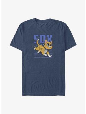 Disney Pixar Lightyear Sox Sketch T-Shirt, NAVY HTR, hi-res