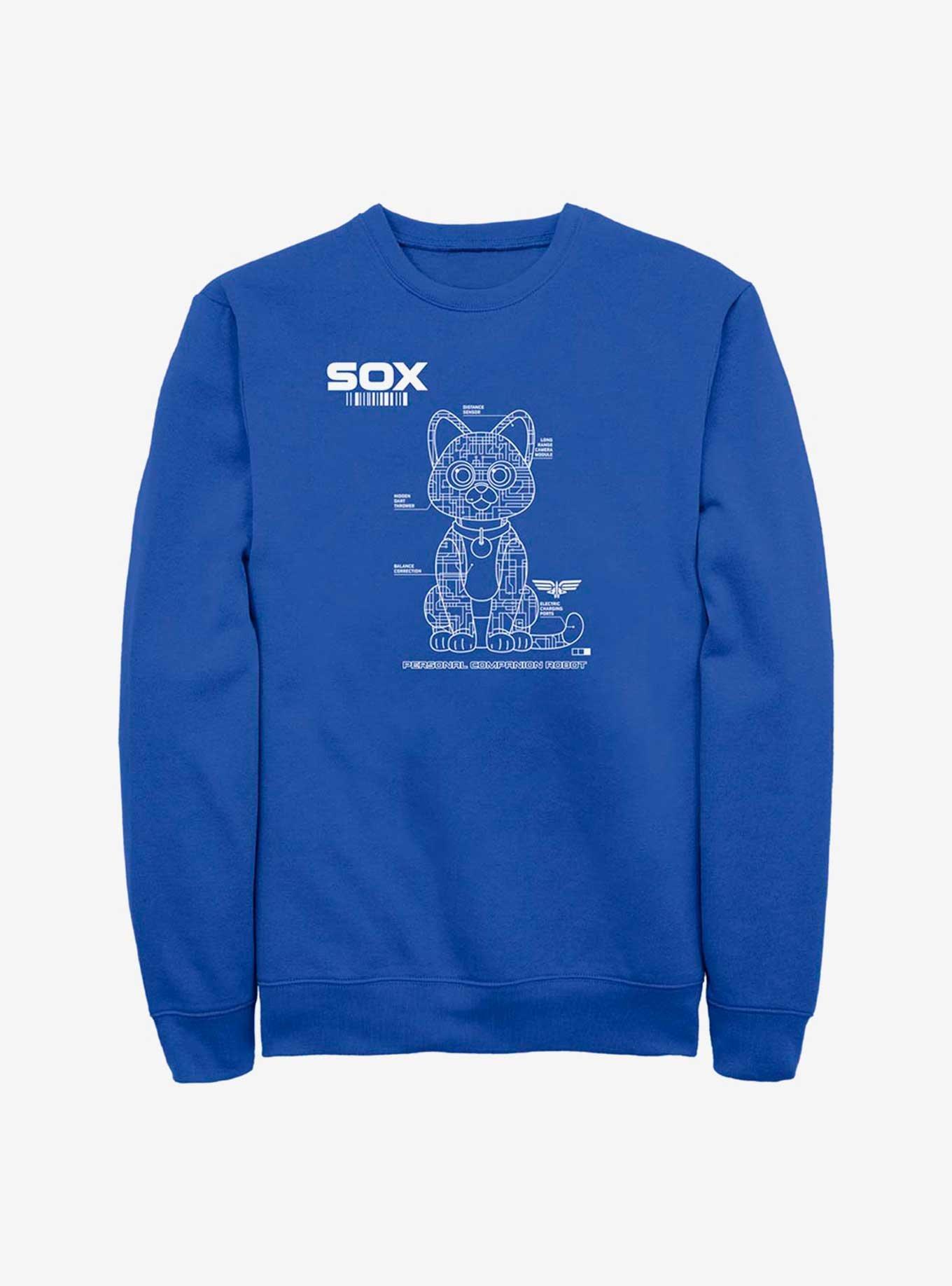 Disney Pixar Lightyear Sox Tech Sweatshirt, ROYAL, hi-res