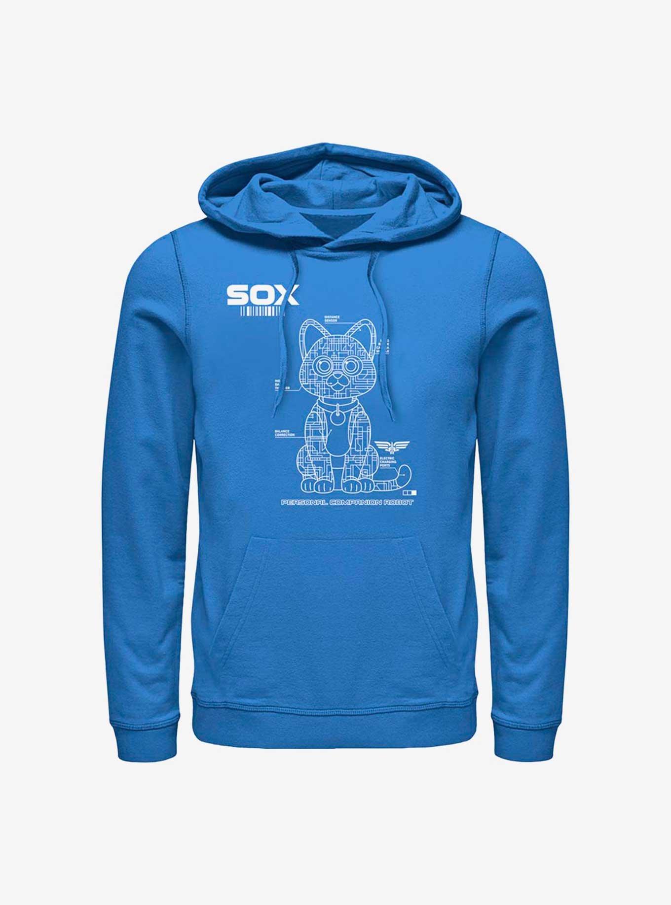 Disney Pixar Lightyear Sox Tech Hoodie, ROYAL, hi-res
