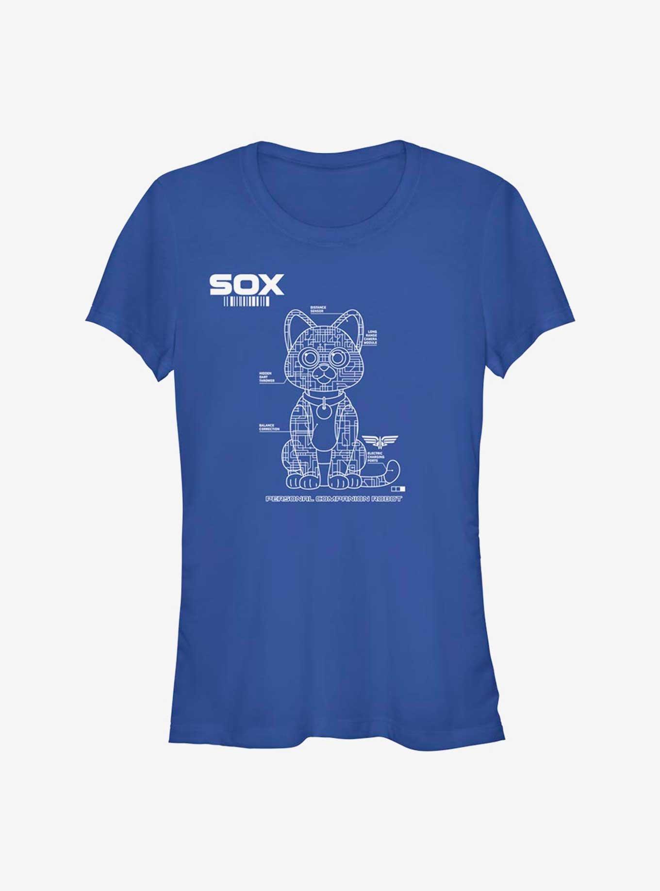 Disney Pixar Lightyear Sox Tech Girls T-Shirt, ROYAL, hi-res