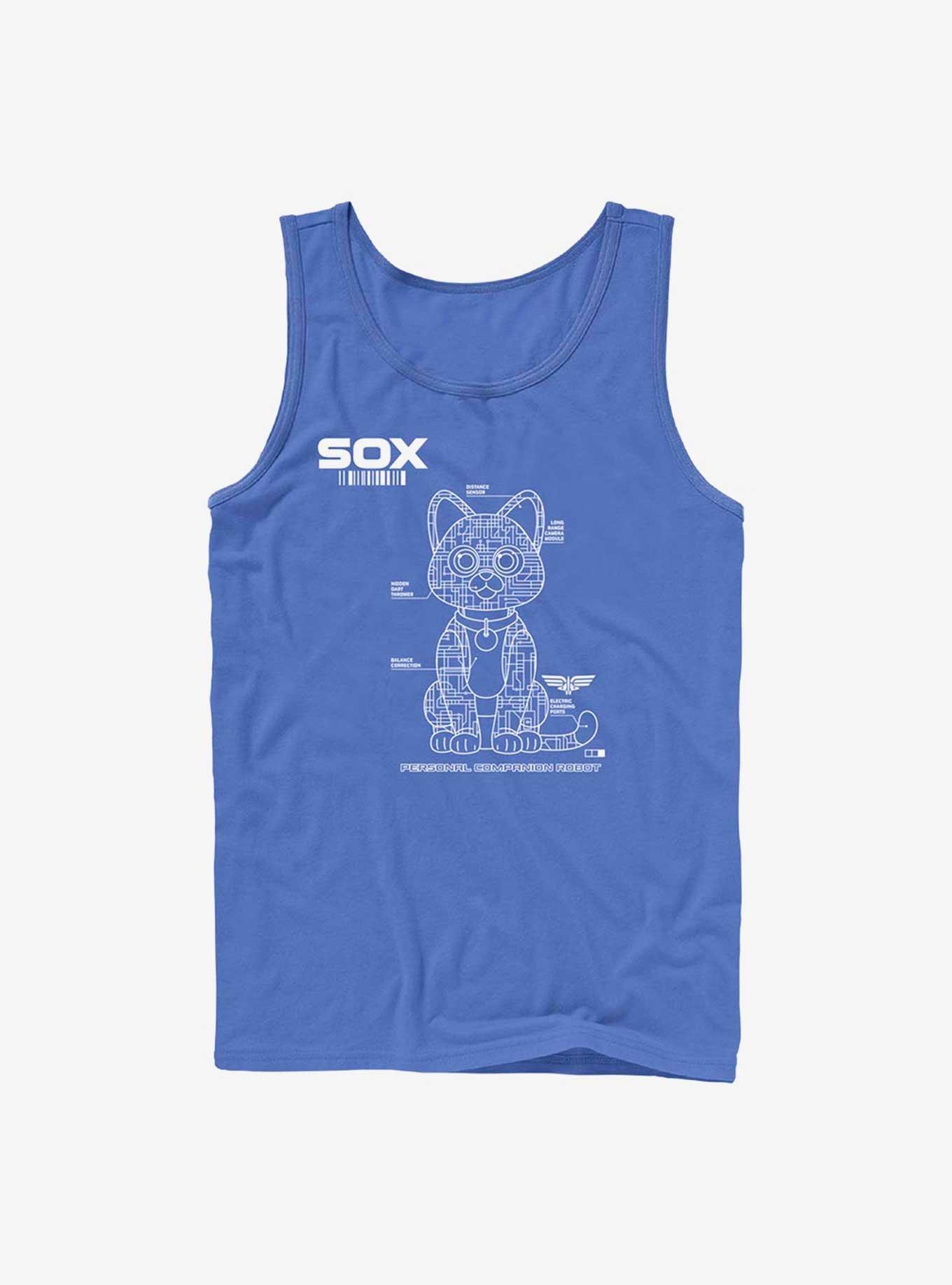 Disney Pixar Lightyear Sox Tech Tank, ROYAL, hi-res