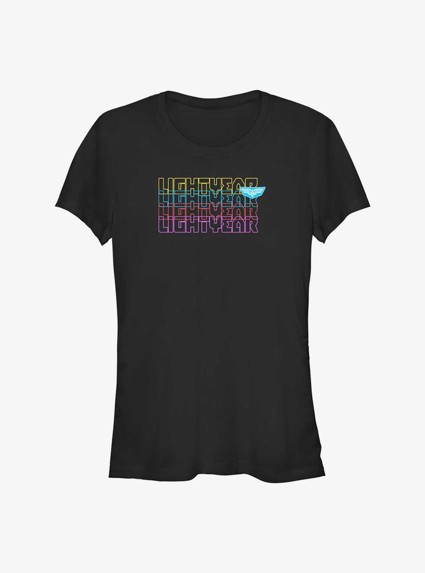 Disney Pixar Lightyear Stacked Girls T-Shirt, , hi-res