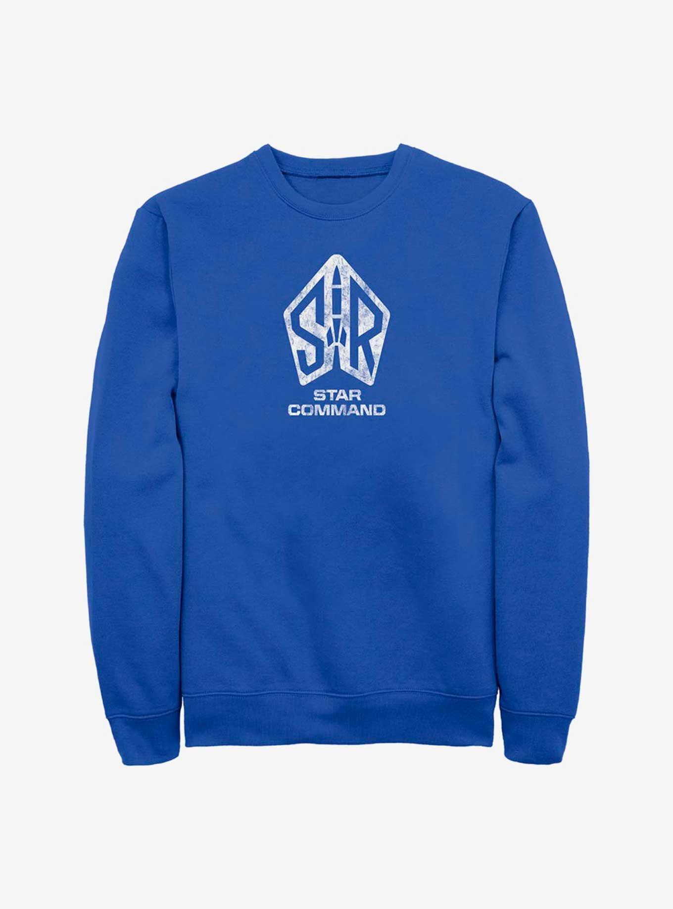 Disney Pixar Lightyear Star Command Distressed Sweatshirt, , hi-res